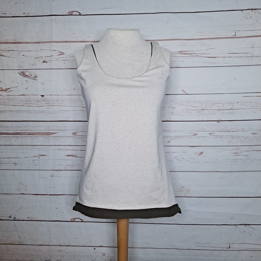 Women's Matilda Jane Double Layer Tank Cream Medium‎